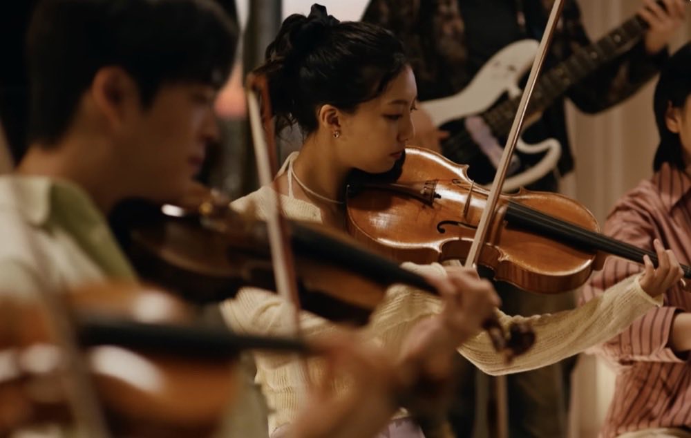 Strings recorded for the score